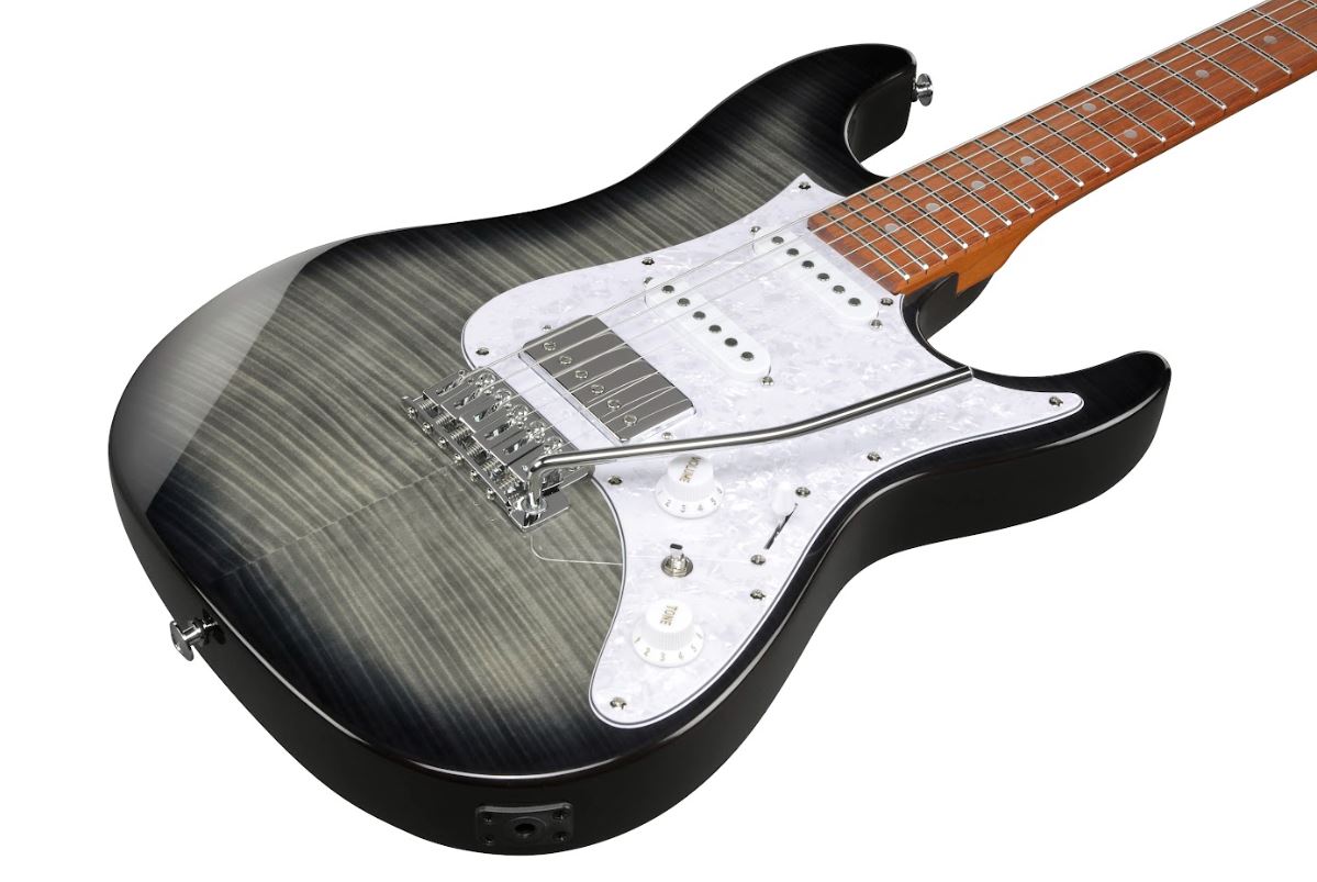 Ibanez Az22s1ftxb Trem Hss Mn - Transparent Black Sunburst - Guitare Électrique Forme Str - Variation 1