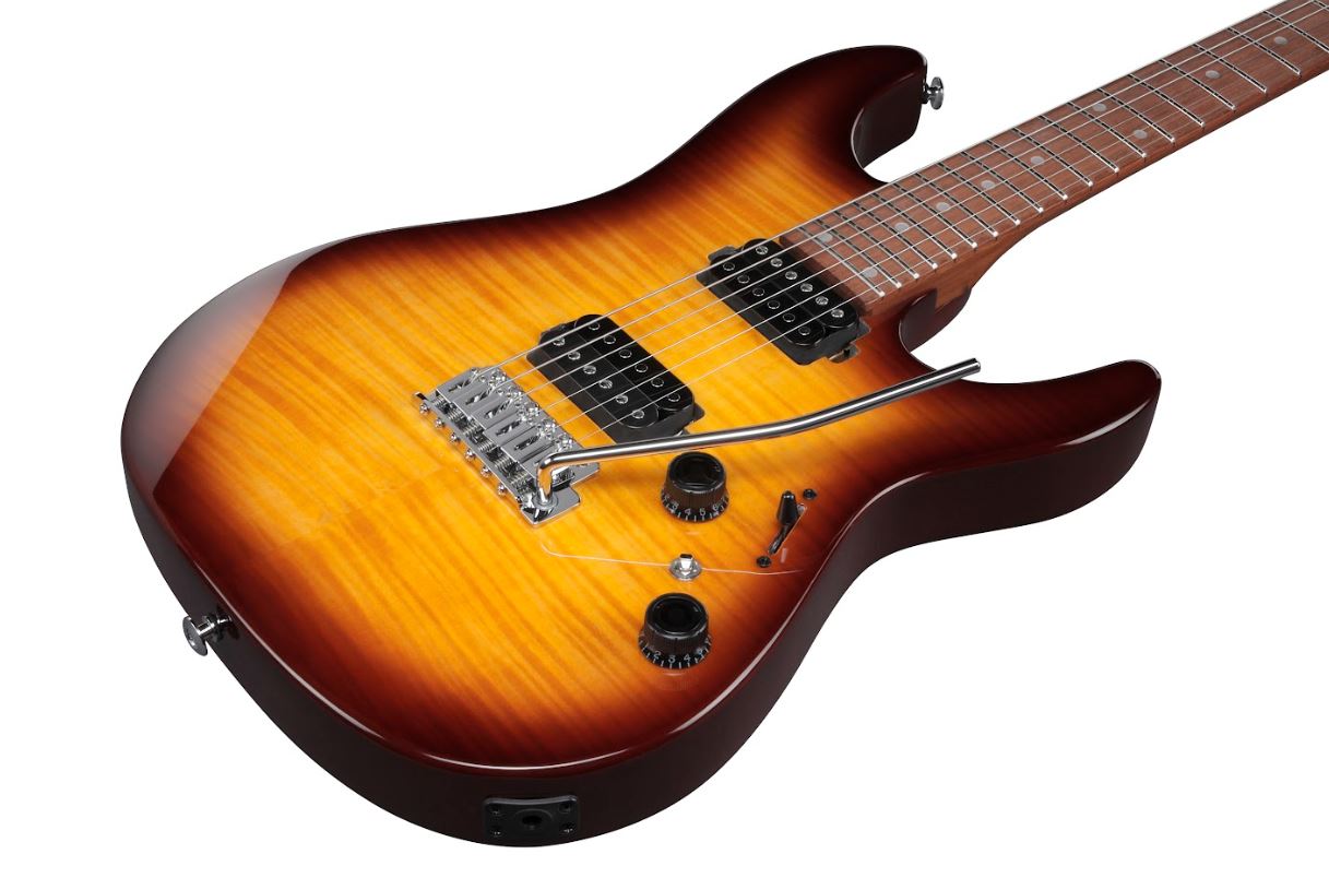 Ibanez Az24s1fvls Trem Hh Mn - Violin Sunburst - Guitare Électrique Forme Str - Variation 1