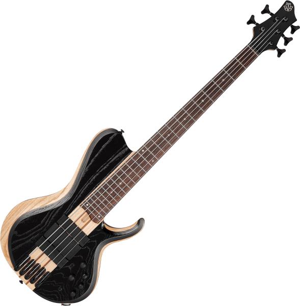 Ibanez Workshop Btb865sc Wkl 5 String Weathered Black Low Gloss Solid Body Electric Bass 2915