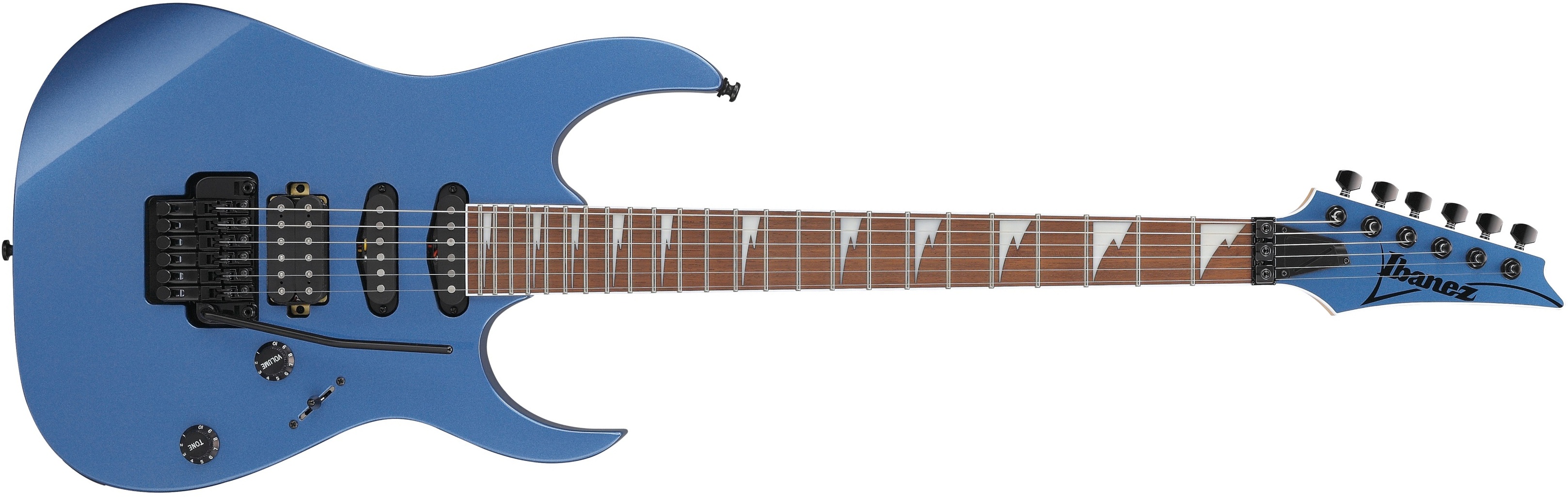 Ibanez Rg460dxblh Trem Hss Ja - Blue Haze - Guitare Électrique Forme Str - Main picture