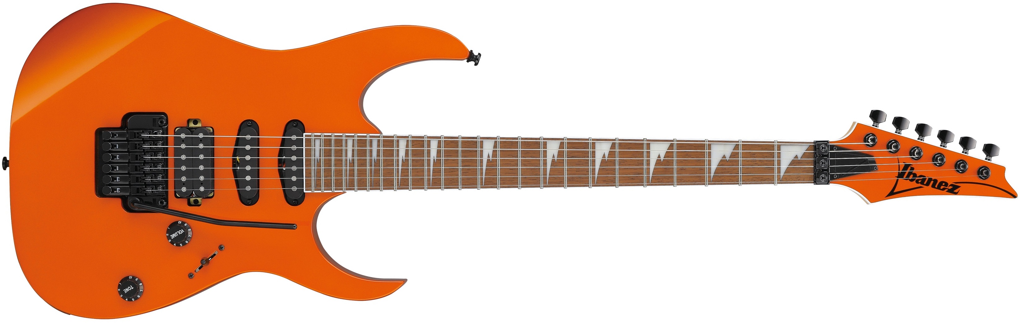 Ibanez Rg460dxrom Trem Hss Ja - Roadster Orange Metallic - Guitare Électrique Forme Str - Main picture