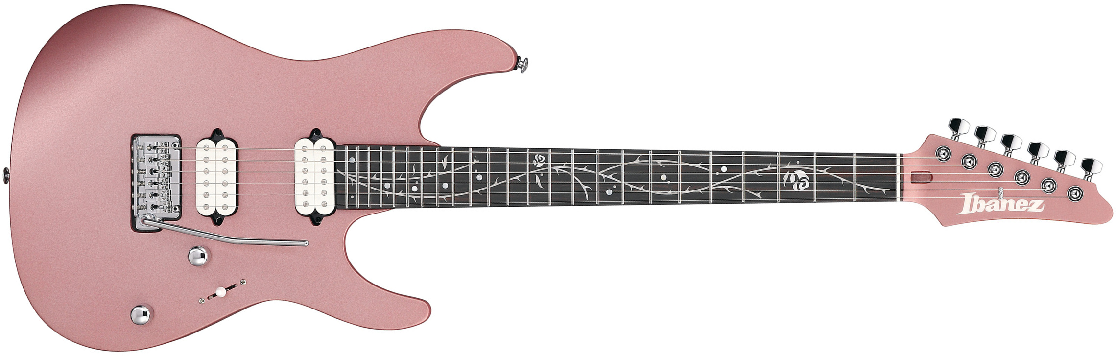 Ibanez Tim Henson Tod10 Mm Premium Signature 2h Trem Eb - Metallic Mauve - Guitare Électrique Signature - Main picture