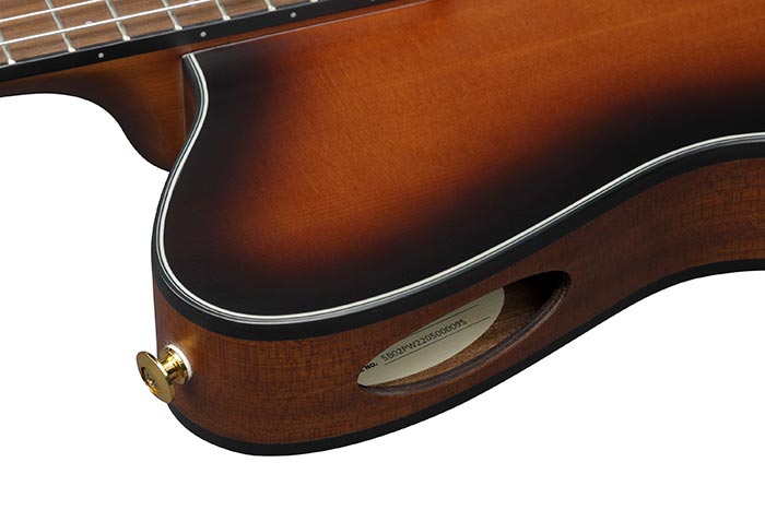 Ibanez Frh10nl Bsf Hybrid Cw Gaucher Epicea Sapele Wal - Brown Sunburst Flat - Guitare Classique Format 4/4 - Variation 2