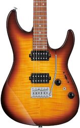 Guitare électrique forme str Ibanez AZ24S1 Standard - violin sunburst