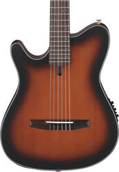 Guitare classique format 4/4 Ibanez FRH10NL BSF - Brown Sunburst Flat