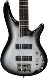 Basse électrique solid body Ibanez SR305E MSS Standard 5-String - Metallic silver burst