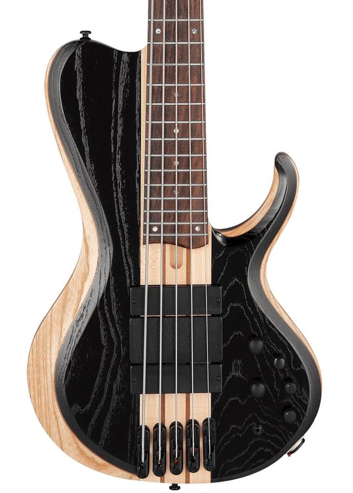 Basse électrique solid body Ibanez Workshop BTB865SC WKL 5-String - Weathered black low gloss