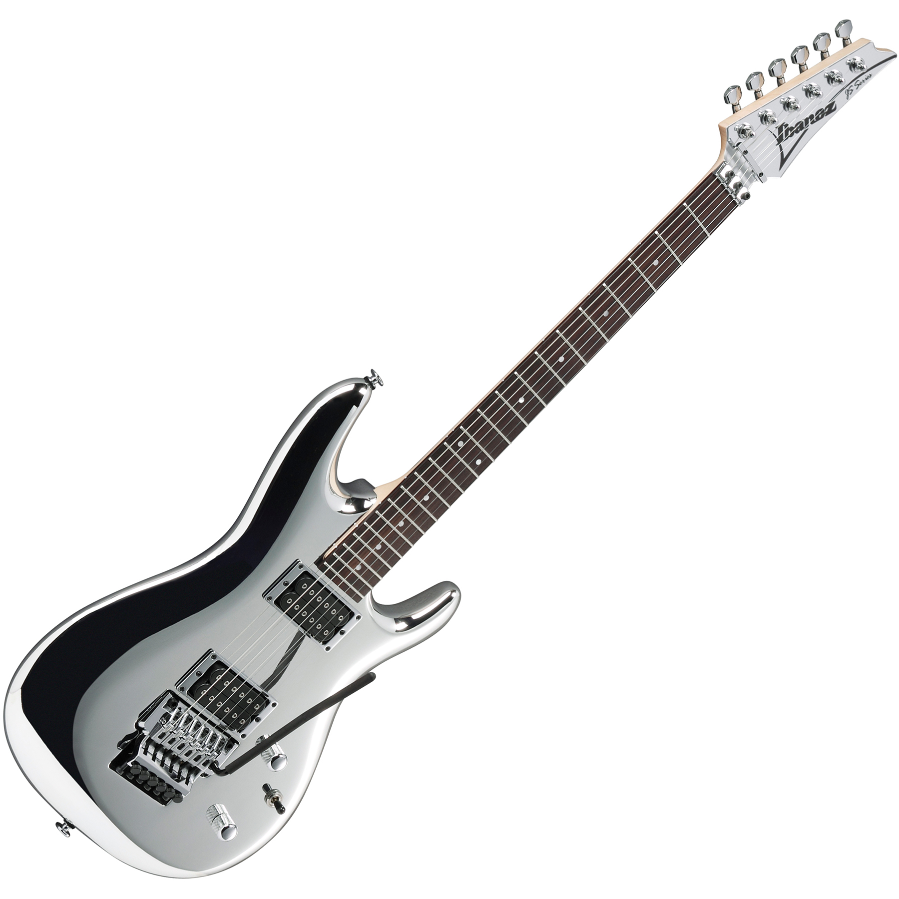 Ibanez Joe Satriani Js3cr Signature Japon - Matte Chrome - Guitare Électrique Forme Str - Variation 3