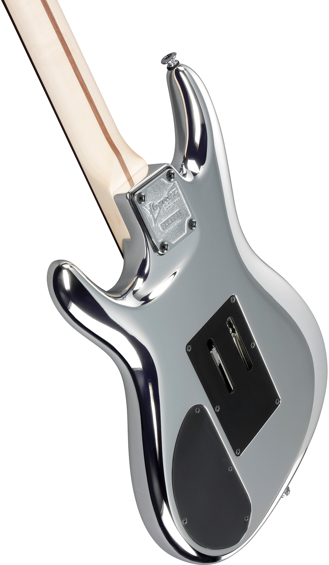 Ibanez Joe Satriani Js3cr Signature Japon - Matte Chrome - Guitare Électrique Forme Str - Variation 5