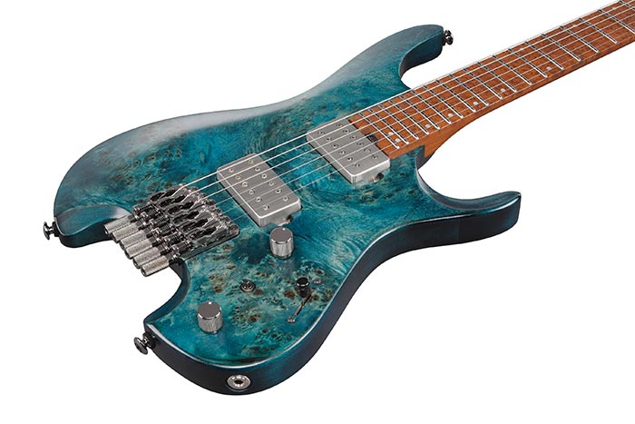 Ibanez Q52pb Col Quest Standard 2h Ht Mn - Cosmic Blue Low Gloss - Guitare Électrique Voyage - Variation 2