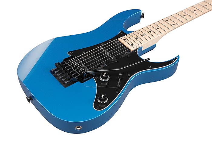 Ibanez Rg550 Eb Genesis Jap Hsh Fr Mn - Emerald Blue - Guitare Électrique Forme Str - Variation 2