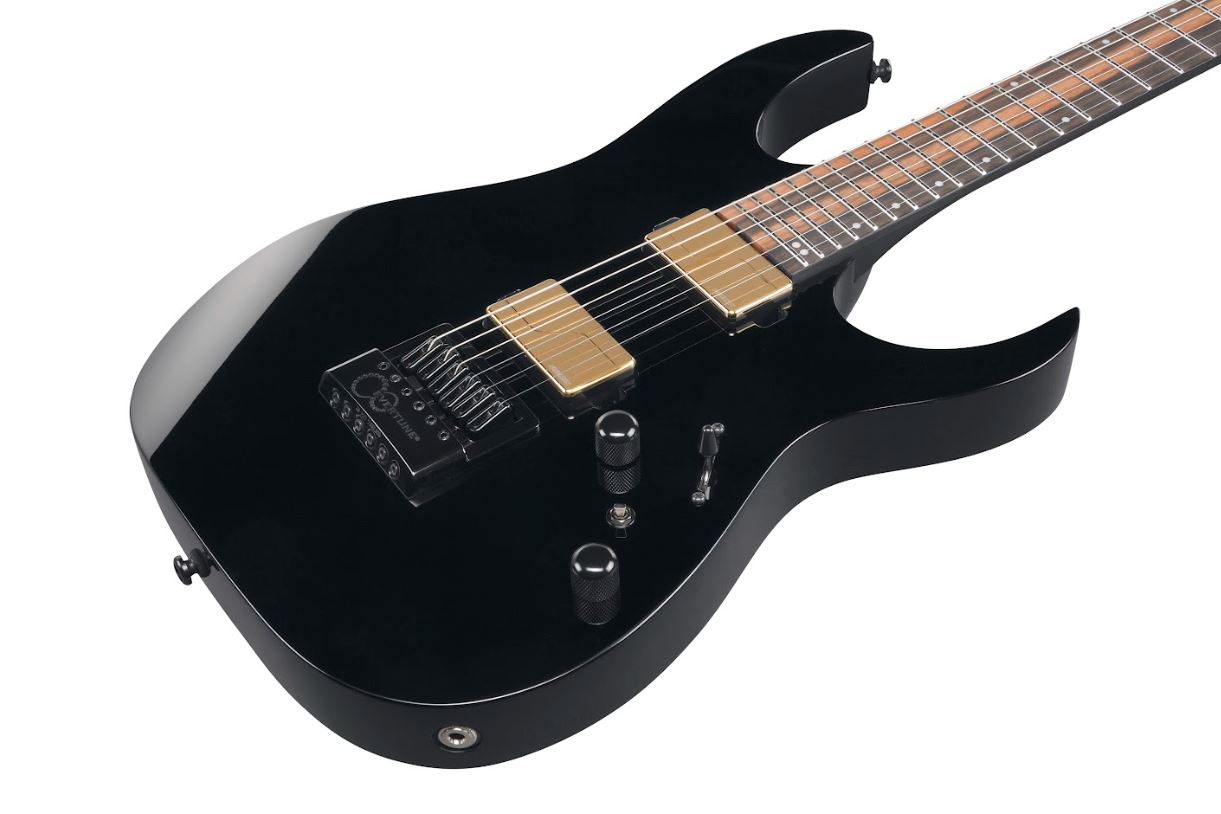 Ibanez Rgr52etbk Design Lab Ht Hh Eb - Black - Guitare Électrique Forme Str - Variation 2