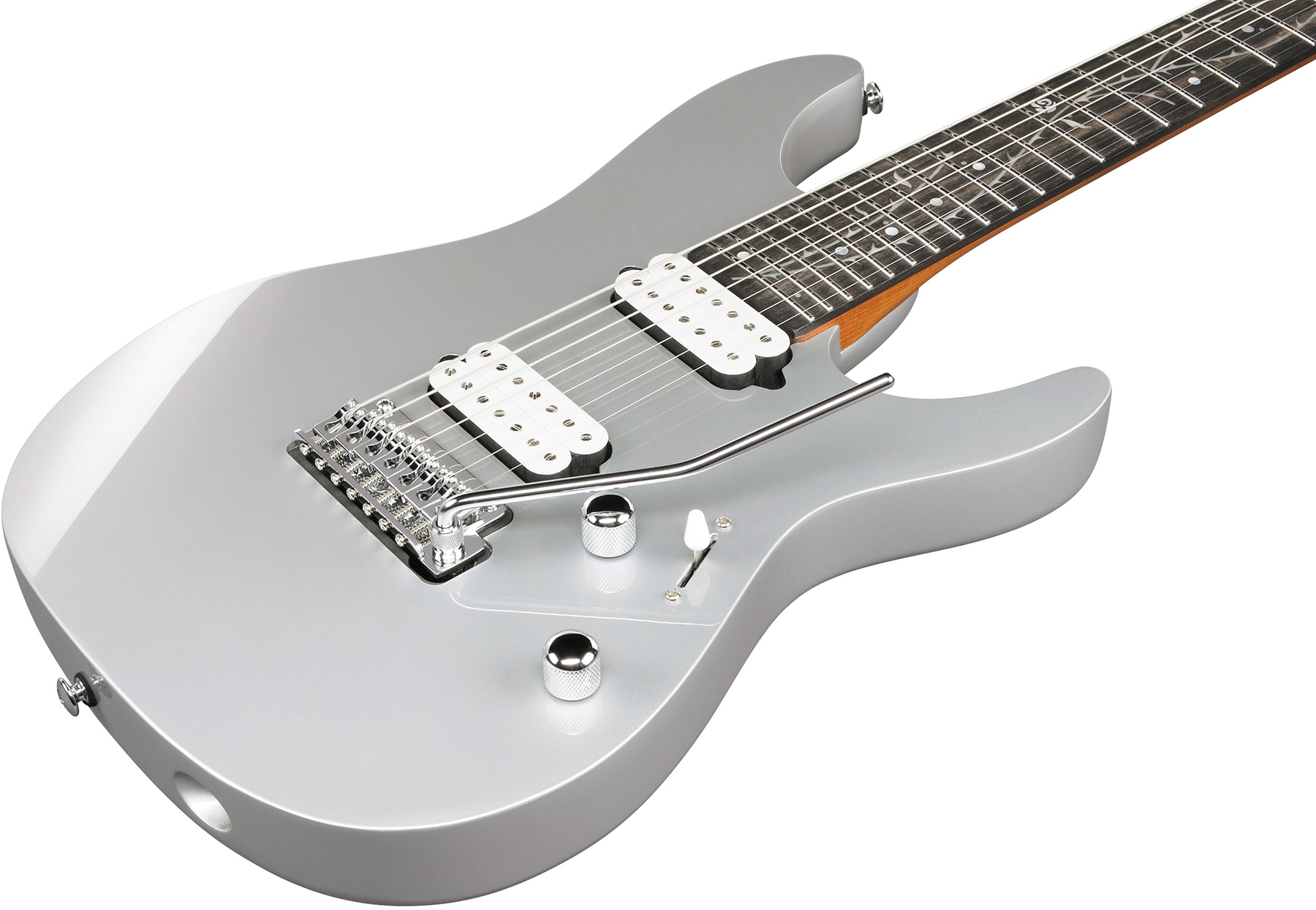 Ibanez Tim Henson Tod70 Signature 7c 2h Trem Eb - Metallic Grey - Guitare Électrique Signature - Variation 2