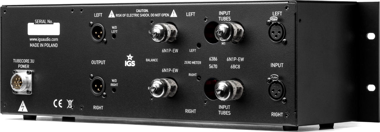 Igs Audio Tubecore 3u - Compresseur Limiteur Gate - Variation 1