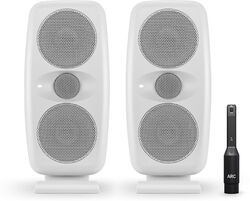 Enceinte monitoring active Ik multimedia iLoud MTM MKII-WHITE - LA PAIRE