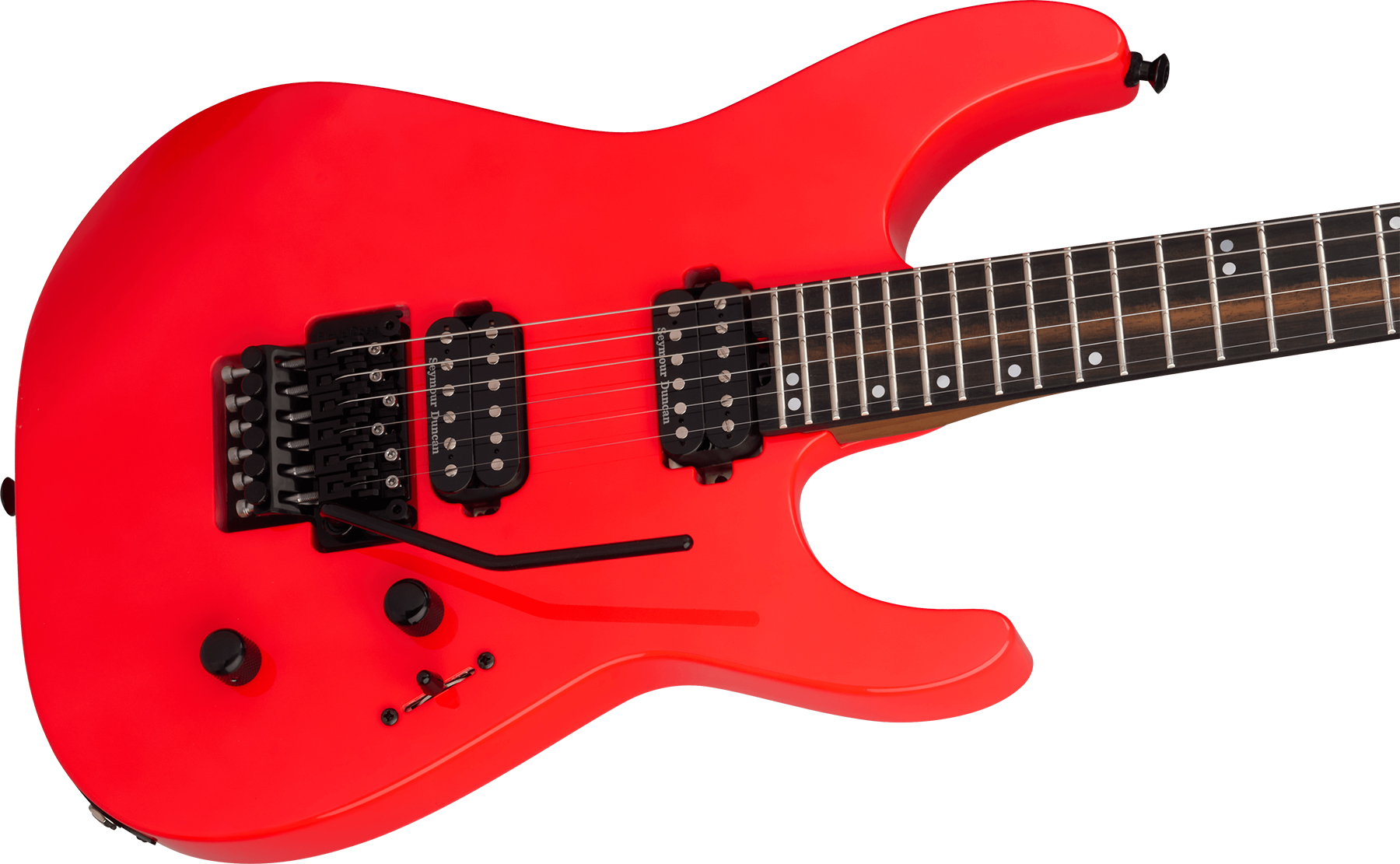 Jackson American Virtuoso Usa 2h Seymour Duncan Fr Eb - Rocket Red - Guitare Électrique MÉtal - Variation 2