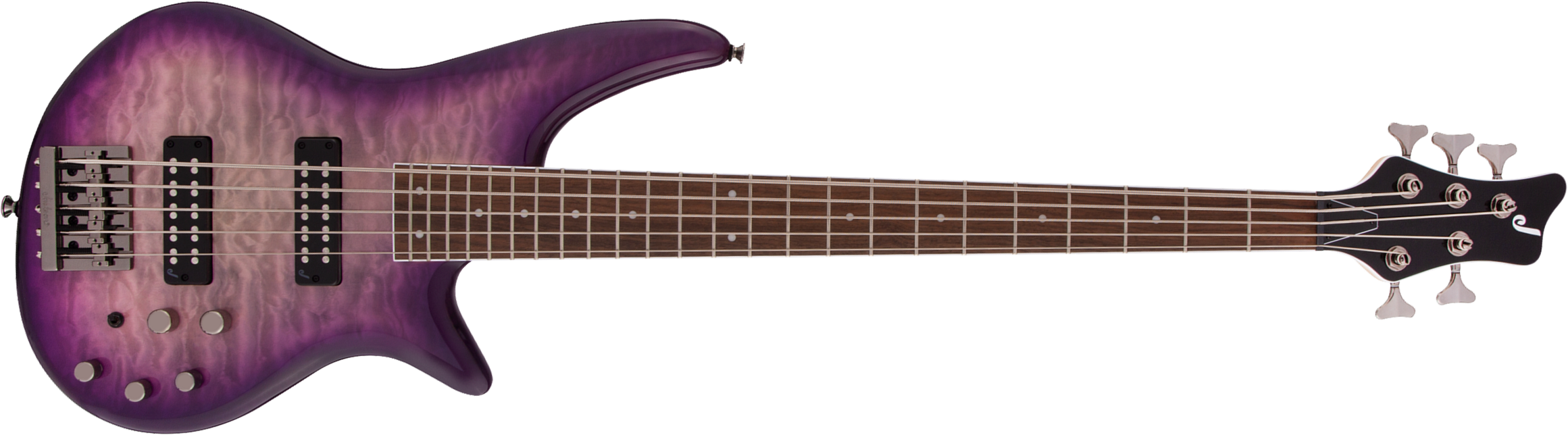 Jackson Spectra Bass Js3qv 5c Active Lau - Purple Phaze - Basse Électrique Solid Body - Main picture