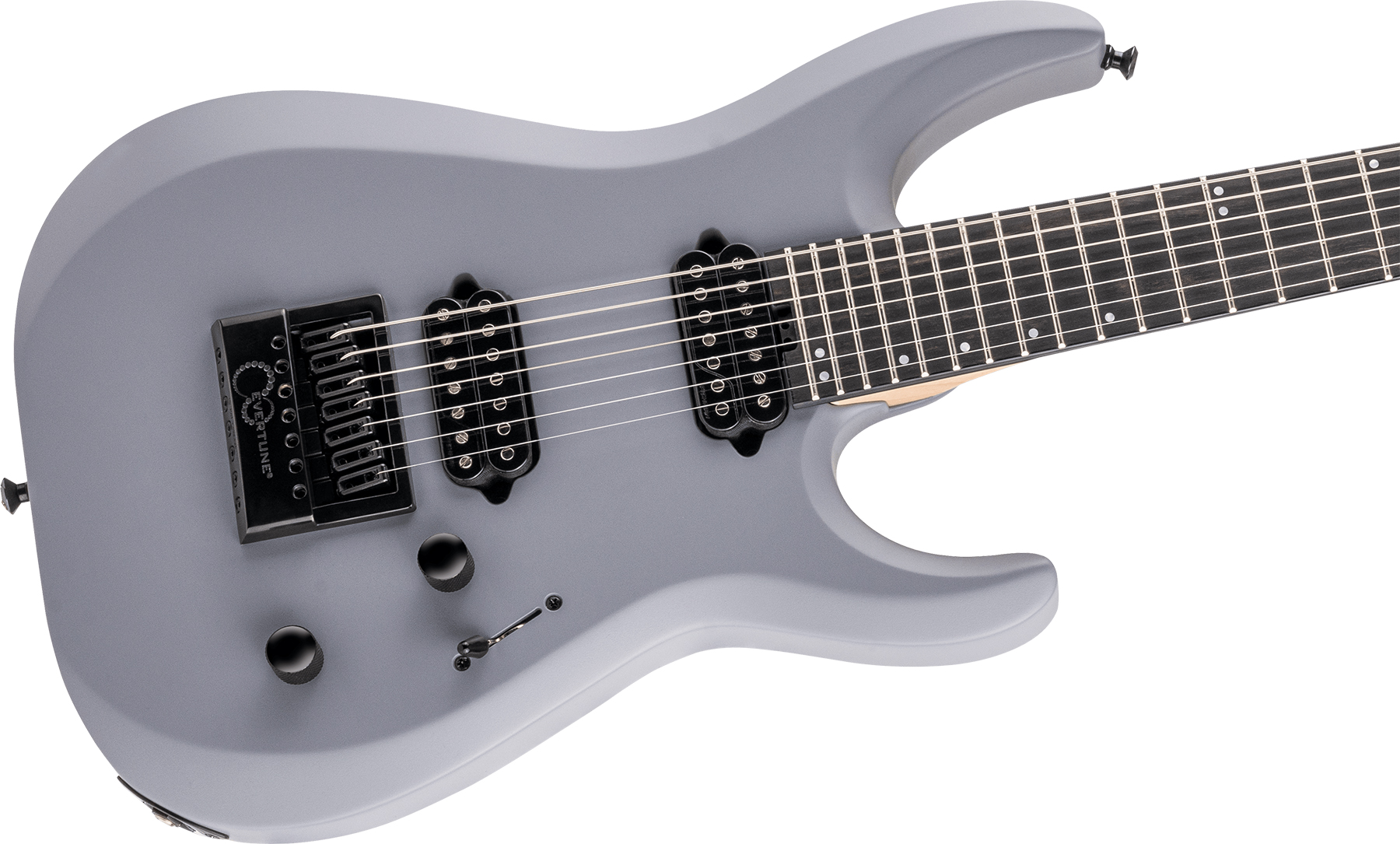 Jackson Dinky Dk Modern Evertune 7 Pro 7c Baritone 2h Fishman Fluence Ht Eb - Primer Gray - Guitare Électrique Baryton - Variation 2