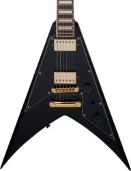Guitare électrique signature Jackson Scott Ian King V KVXT - Gloss black