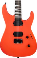 Guitare électrique métal Jackson American Series Soloist SL2MG HT - Satin Lambo Orange