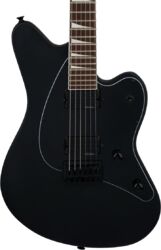 Guitare électrique rétro rock Jackson Surfcaster SC HT6 - Satin black