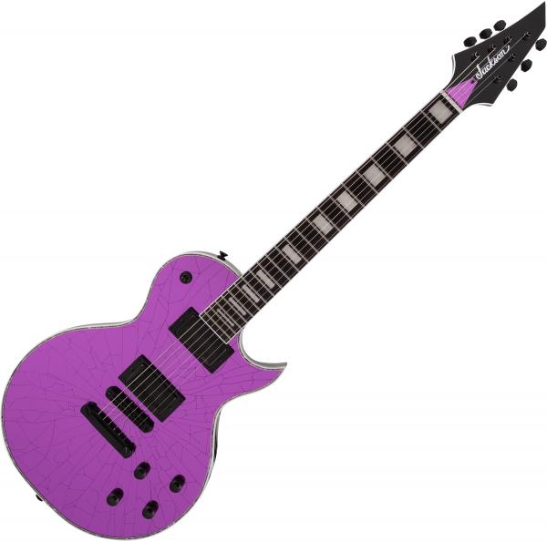 Marty Friedman Pro MF-1 - purple mirror Single cut electric guitar