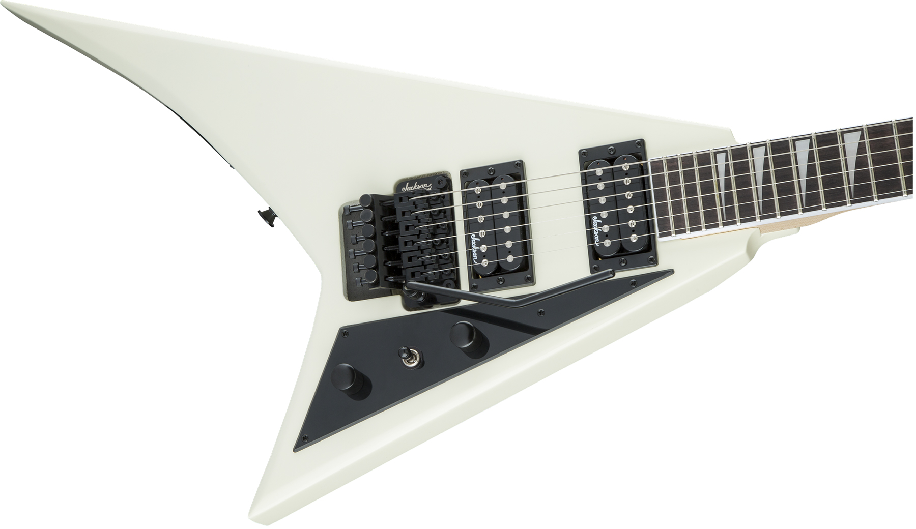 Jackson Randy Rhoads Js32 2h Fr Ama - Ivory - Guitare Électrique MÉtal - Variation 2