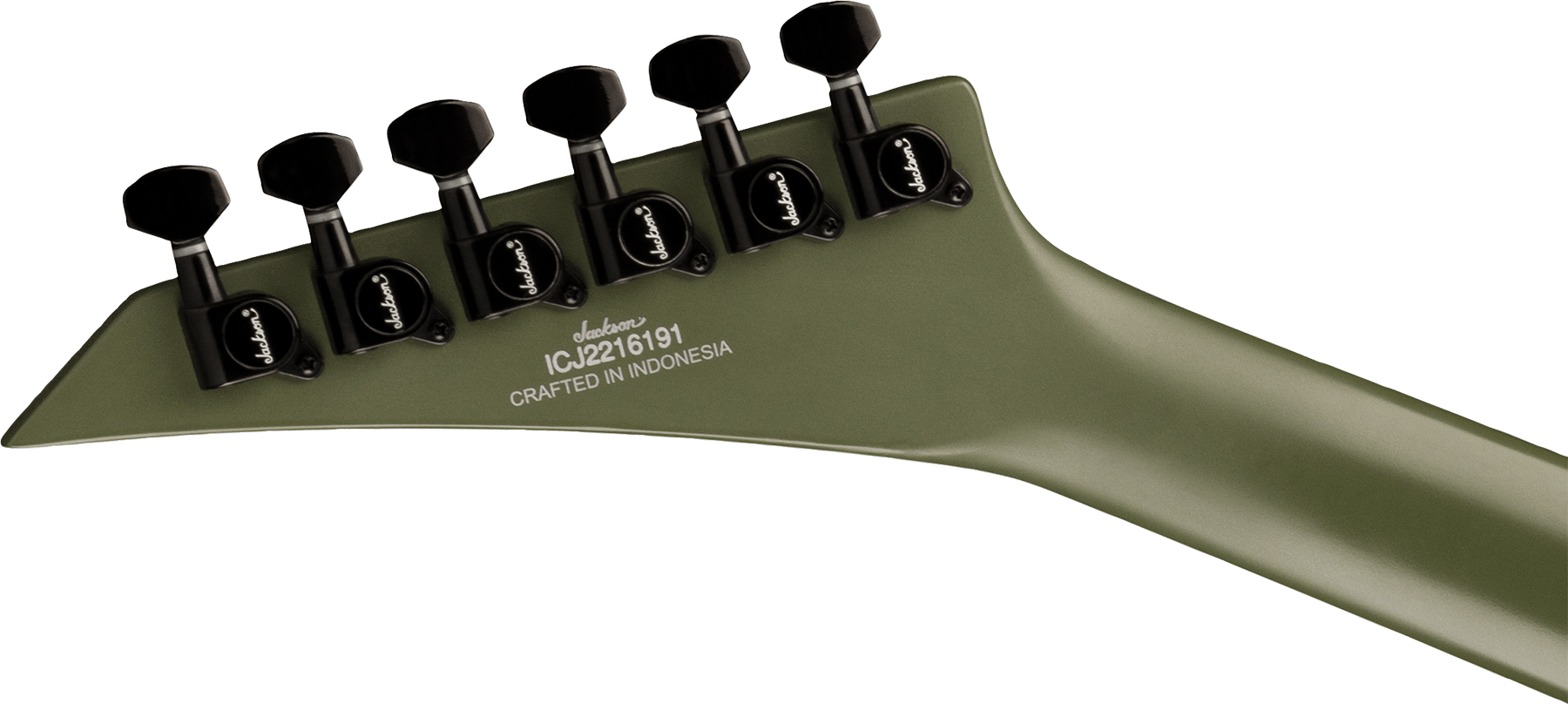 Jackson Soloist Sl3x Dx Hstst Fr Lau - Matte Army Drab - Guitare Électrique Forme Str - Variation 3