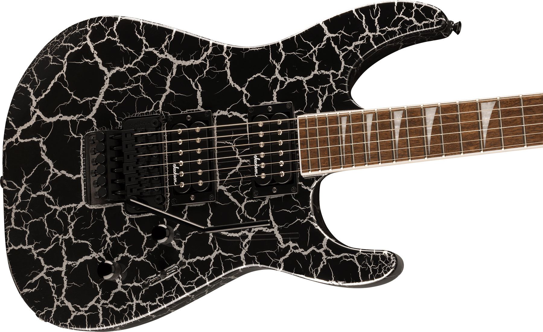 Jackson Soloist Slx Dx X-series Fr 2h Lau - Silver Mercury Crackle - Guitare Électrique MÉtal - Variation 2