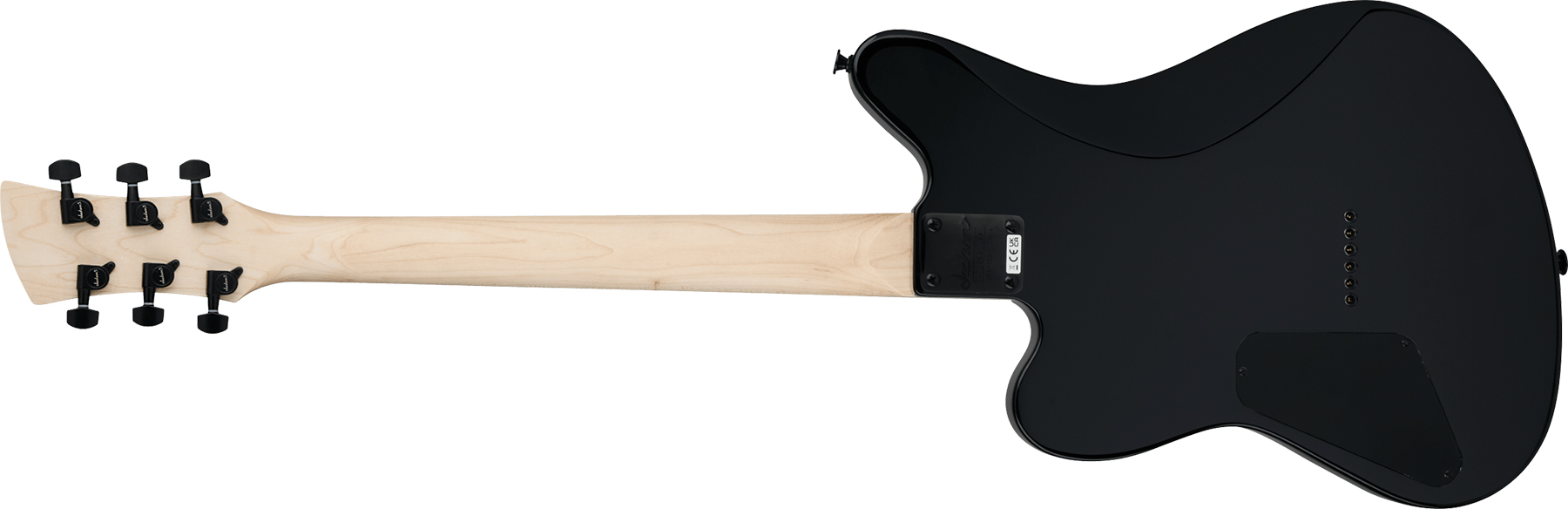 Jackson Surfcaster Js22 Ht 2h Ama - Gloss Black - Guitare Électrique RÉtro Rock - Variation 1