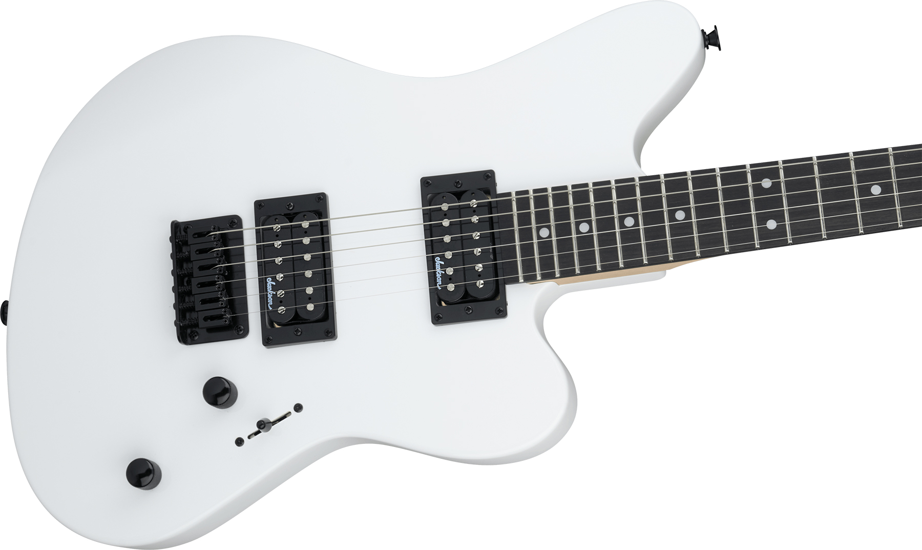 Jackson Surfcaster Js22 Ht 2h Ama - Snow White - Guitare Électrique RÉtro Rock - Variation 2