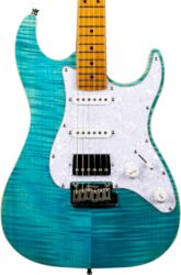 Guitare électrique forme str Jet guitars JS-450 OBL - Ocean blue