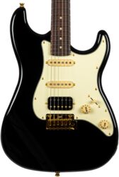 Guitare électrique forme str Jet guitars JS-480 BK G - Black