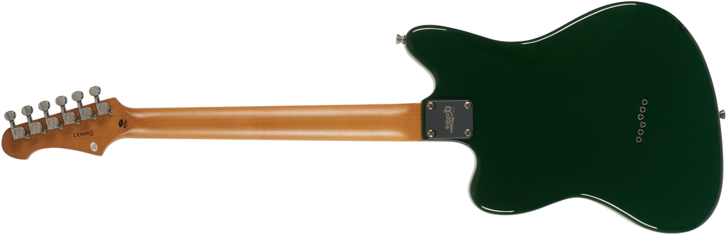 Jet Guitars Jj350 Gr 2h Ht Rw - Green - Guitare Électrique RÉtro Rock - Variation 1