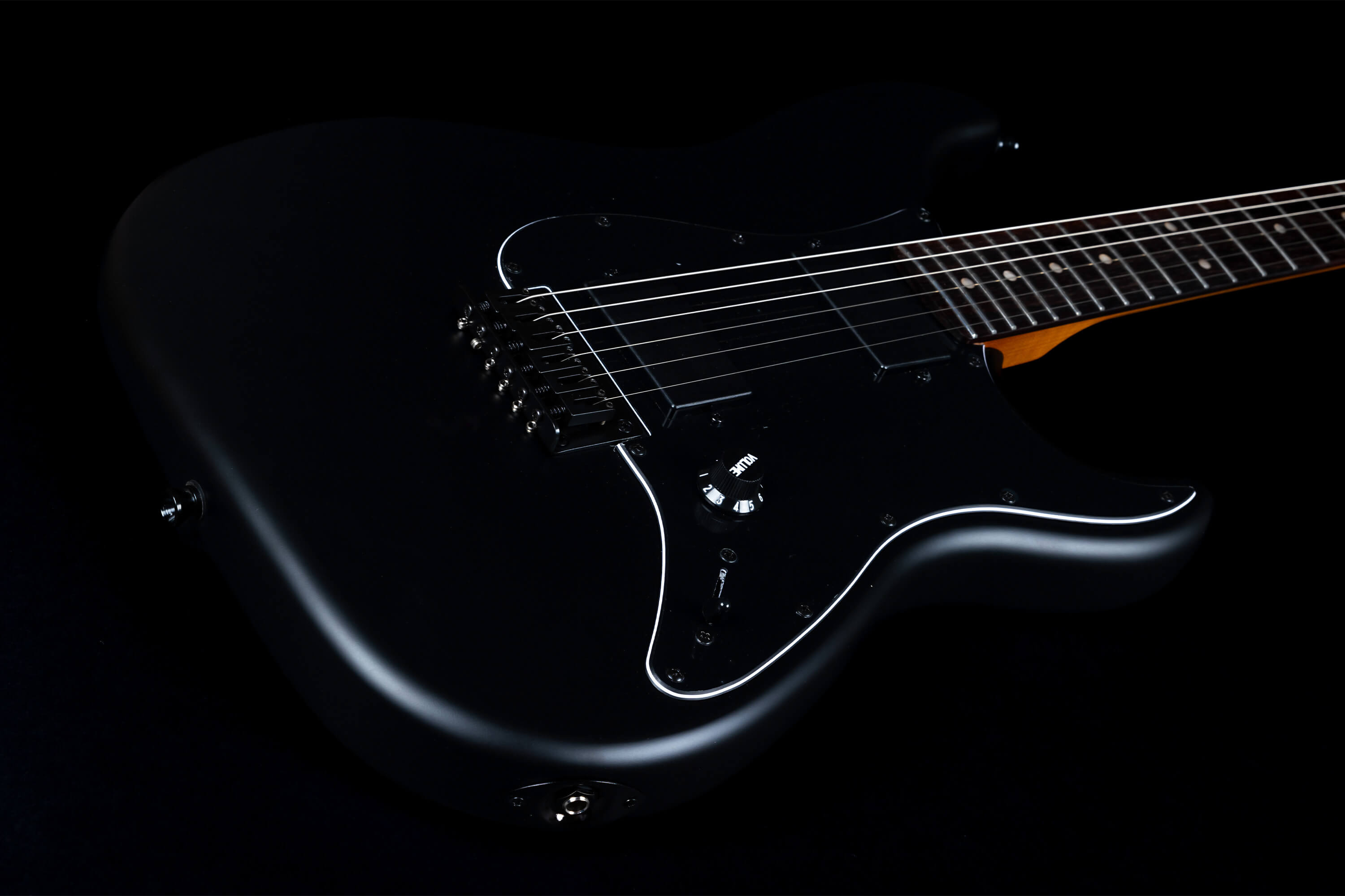 Jet Guitars Js400 Mbk 2h Ht Rw - Matt Black - Guitare Électrique MÉtal - Variation 2