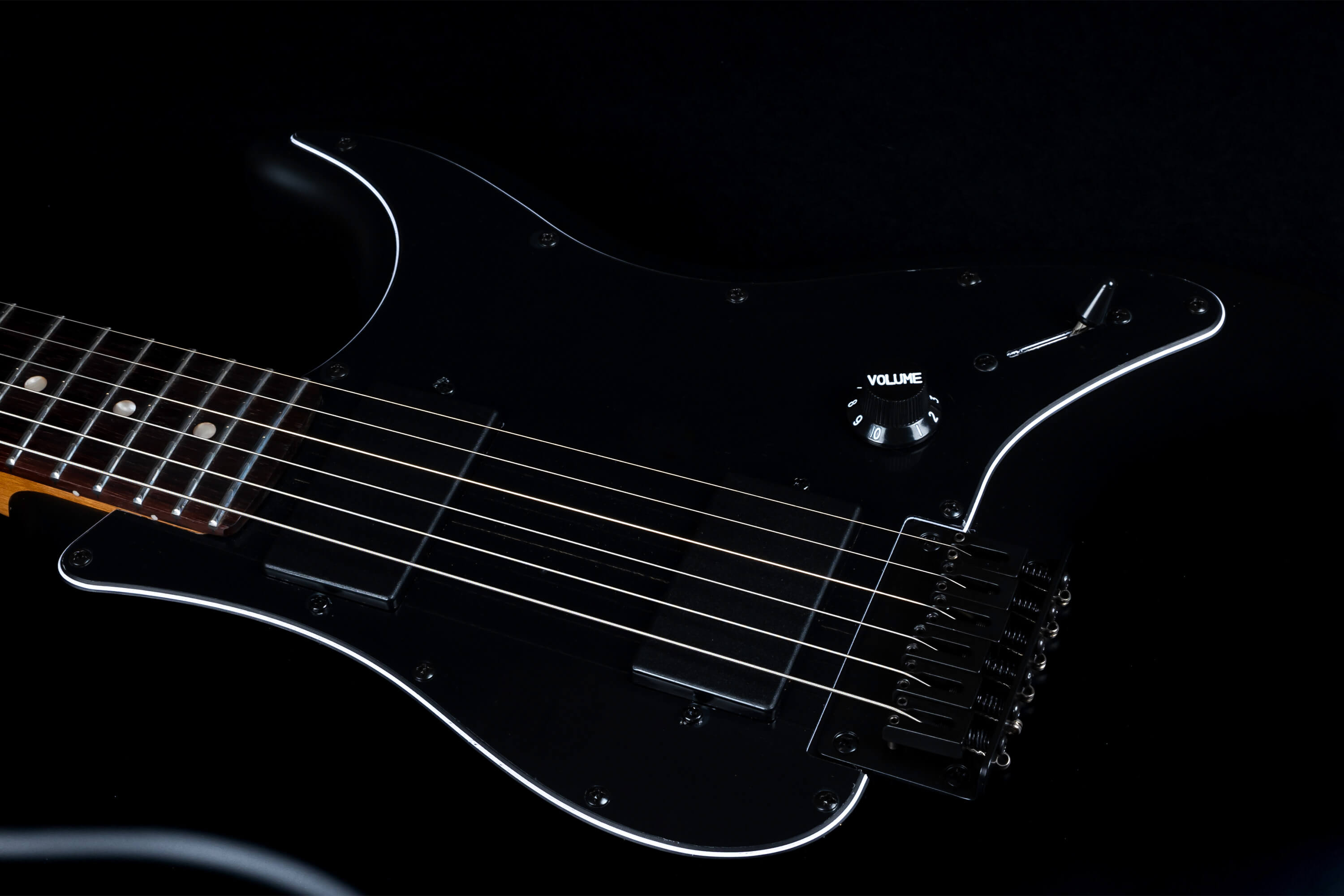 Jet Guitars Js400 Mbk 2h Ht Rw - Matt Black - Guitare Électrique MÉtal - Variation 3