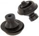 Straplok Strat Retainers Traditional SLS1503BK (x2) - Black