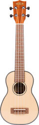 Housse ukulele Kala KA-SSLNG - SOLID SPRUCE TOP MAHOGANY