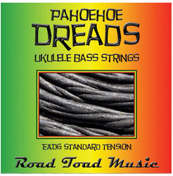 Cordes ukelele  Kala ROAD TOAD PAHOEHOE DREAD STRINGS - Jeu de 6 cordes