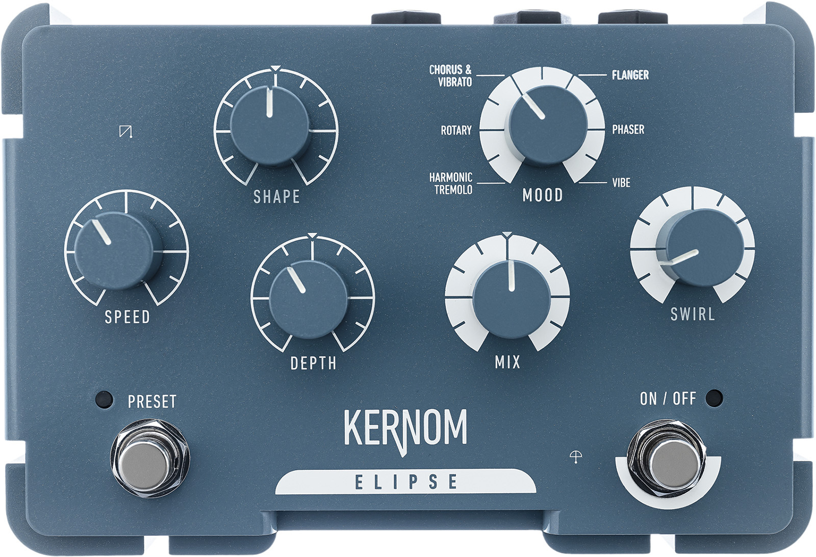 Kernom Elipse Modulation - PÉdale Chorus / Flanger / Phaser / Tremolo - Main picture