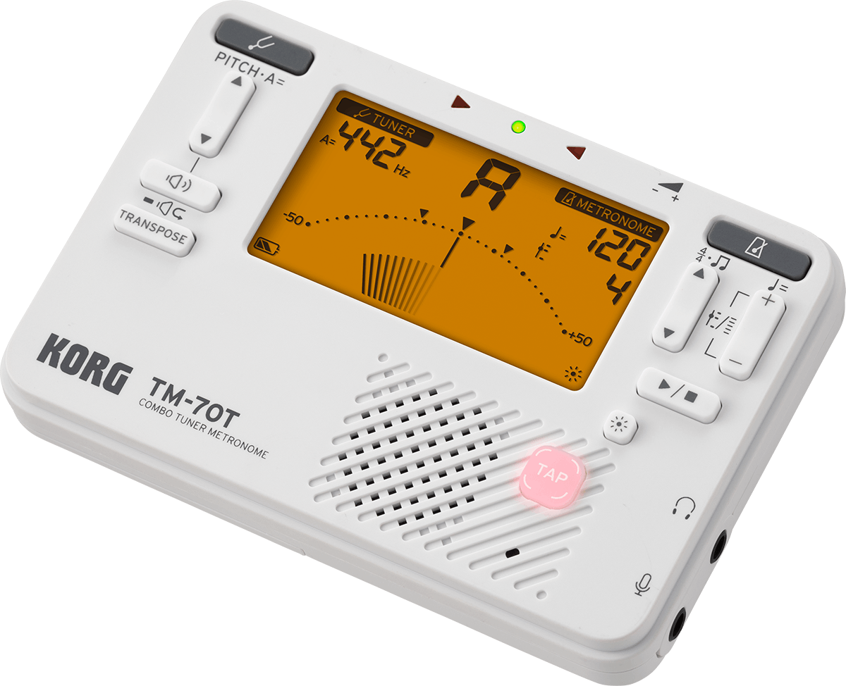 Korg Accordeur/metronome Tm70t-wh - Accordeur - Variation 1