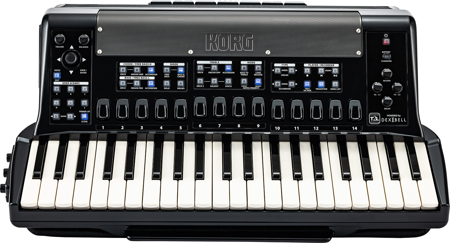 Korg Fisa Suprema Clavier Piano - AccordÉon NumÉrique - Main picture