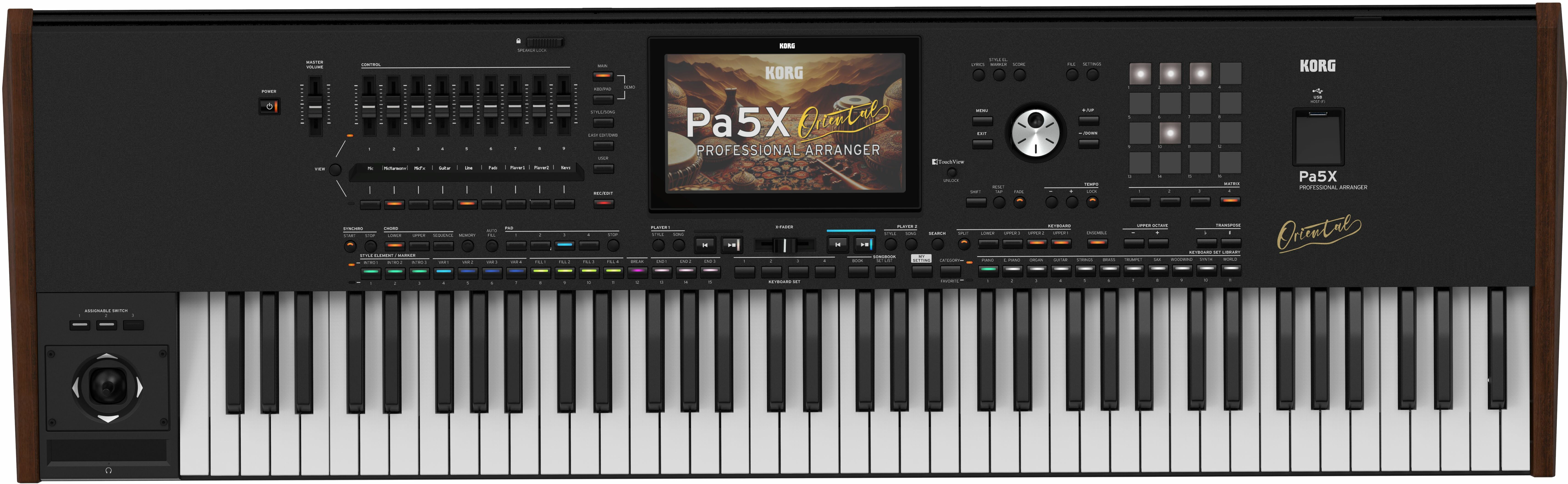 Korg Pa5x Oriental 76 - Clavier Arrangeur - Main picture