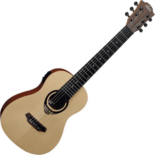 Lag TKT150E - Mini guitare folk électro-acoustique 