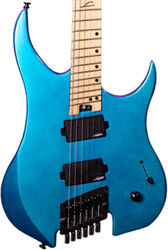 Guitare électrique multi-scale Legator Ghost G6FS - Blue Color Shift