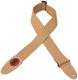 MSSC8-TAN Cotton Guitar Strap