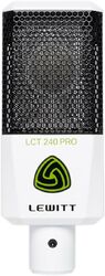 Micro statique large membrane Lewitt LCT240 Pro Wh