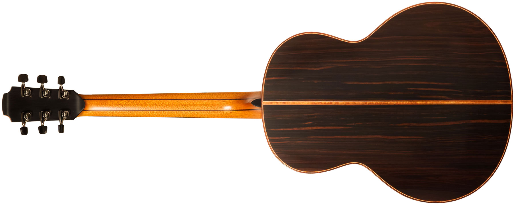 Lowden Custom Shop F50 Auditorium Sinker Redwood Macassar Ebony Eb #26347 - Natural - Guitare Folk - Variation 1