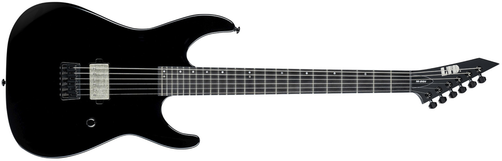 Ltd M201bht-blk 1h Ht Jat - Black - Guitare Électrique Forme Str - Main picture