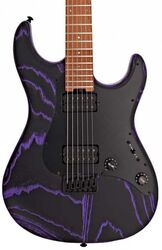 Guitare électrique forme str Ltd SN-1000HT - Purple blast